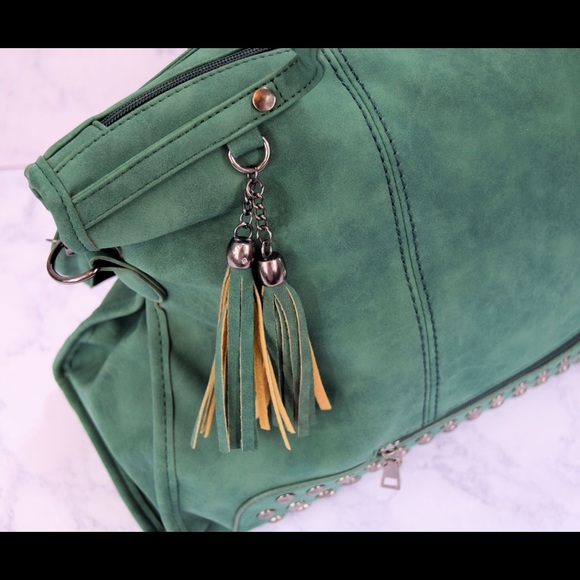 You Know Who I Am Studded Satchel - Picture 7 of 7